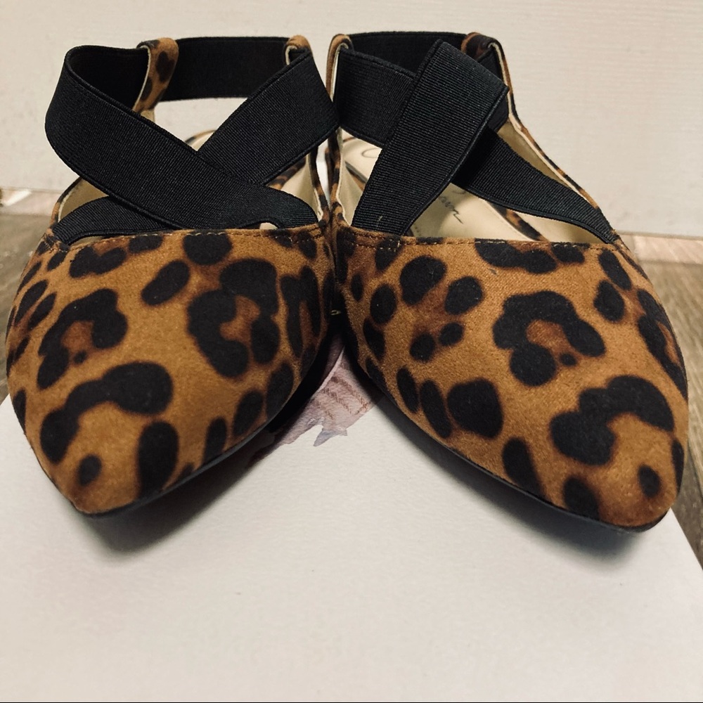 JESSICA SIMPSON | Lurina Leopard Print Flats Sz. 6 - Picture 10 of 16